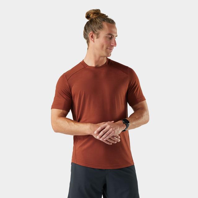 Smartwool Active Mesh Short Sleeve T-shirt Burnt Sienna Heather
