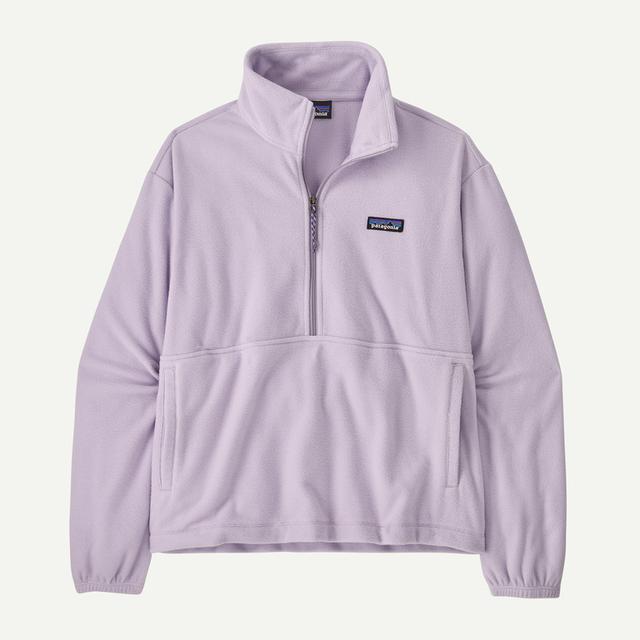 Patagonia Micro D 1/2 Zip Fleece Pullover Foxglove Purple