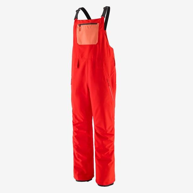 Patagonia Powder Town Bibs Regular Sizzle Red