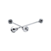 Delta Delta Axlerodz Bolt-on Security Skewers Silver