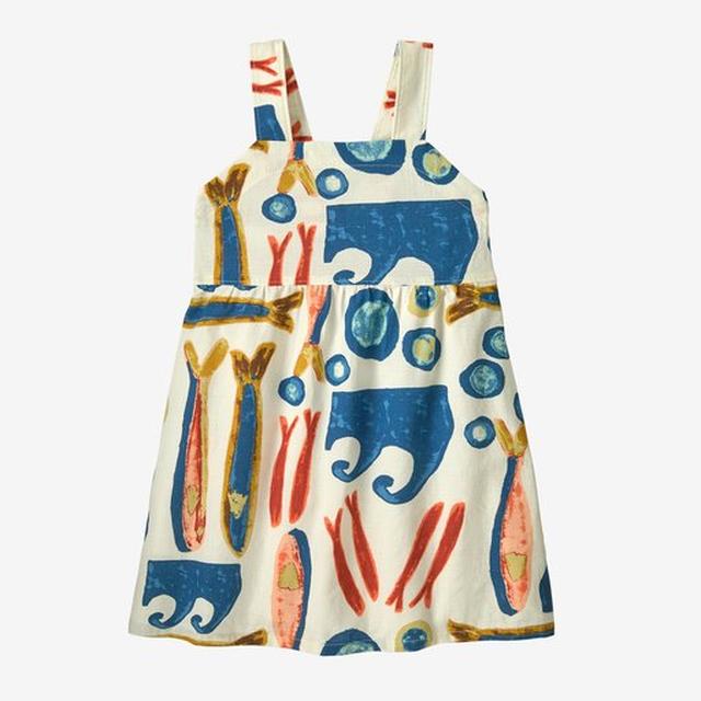 Patagonia Baby Tidal Threads Dress Natural