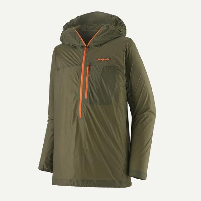 Patagonia Mens Houdini Rock Jacket Basin Green