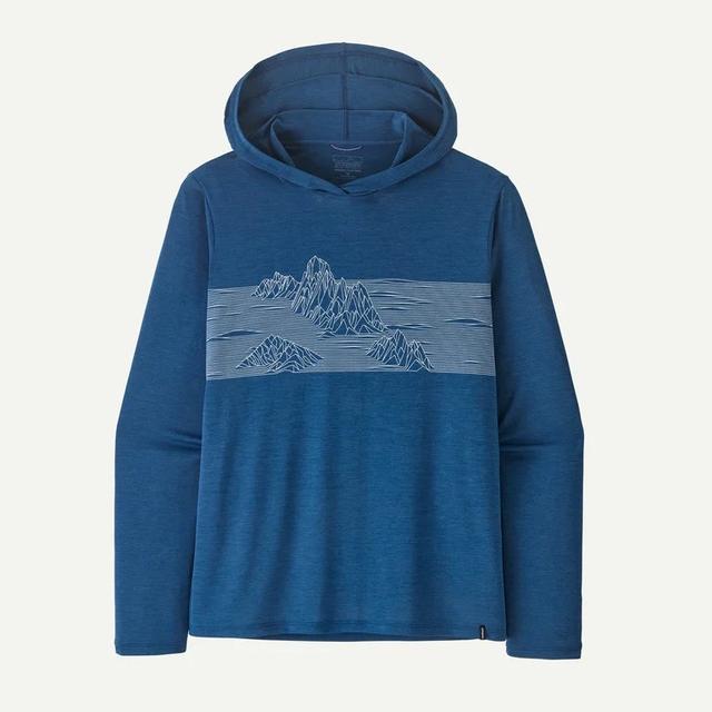 Patagonia Capilene Cool Daily Hoody Clement Blue - Light Clement Blue