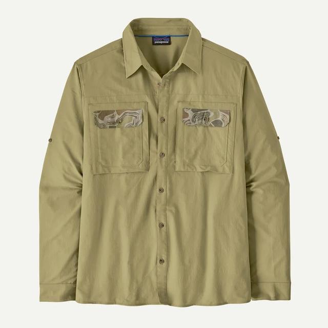 Patagonia Long Sleeved Self Gumtree Green