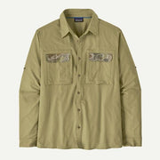 Patagonia Long Sleeved Self Gumtree Green