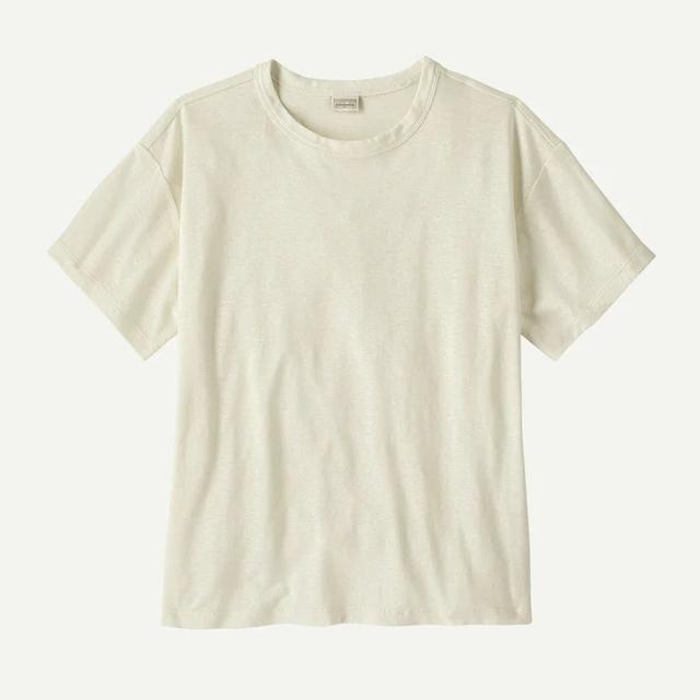 Patagonia Trail Harbor Tee Birch White