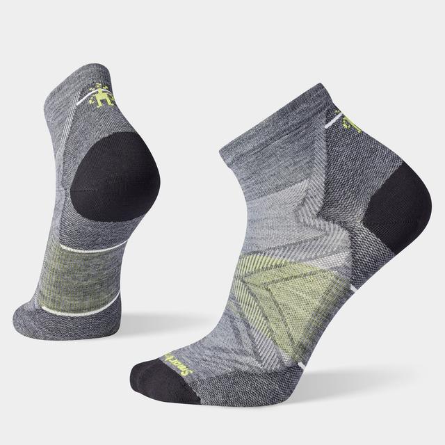 Smartwool Unisex Run Ankle Socks Medium Gray