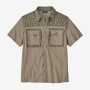 Patagonia Short-sleeved Self-guided Sun Shirt Seabird Grey