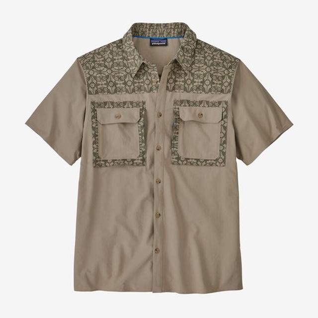 Patagonia Short-sleeved Self-guided Sun Shirt Seabird Grey