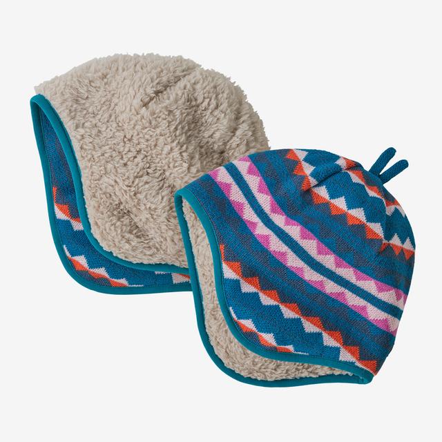 Patagonia Baby Reversible Beanie Moment Pink