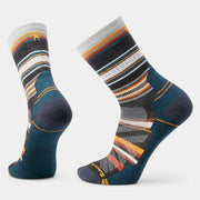 Smartwool Hike Panorama Crew Socks Charcoal
