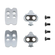 Shimano Cycling Sm-sh56 Spd Cleat Set (Pair) Multi Release W/ Cleat Nut Silver