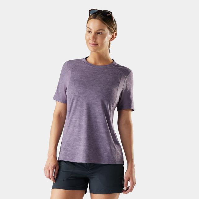 Smartwool Mountain Bike Short Sleeve Jersey T-shirt Purple Storm Heather