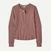 Patagonia Long Sleeved Rib Knit Henley Moonrise Taupe