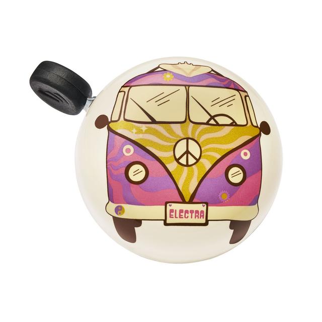Electra Road Trippy Ringer Bike Bell Cream/Pink
