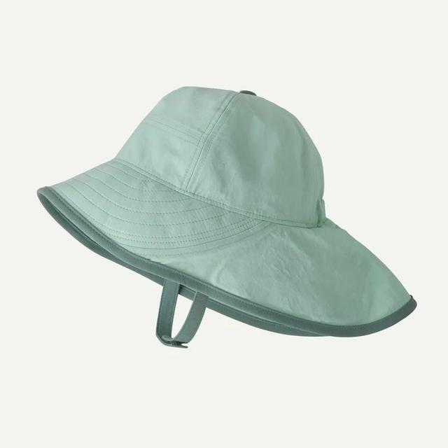 Patagonia Baby Block-the-sun Hat Thin Ice