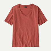 Patagonia S/s Mainstay Top Potters Red