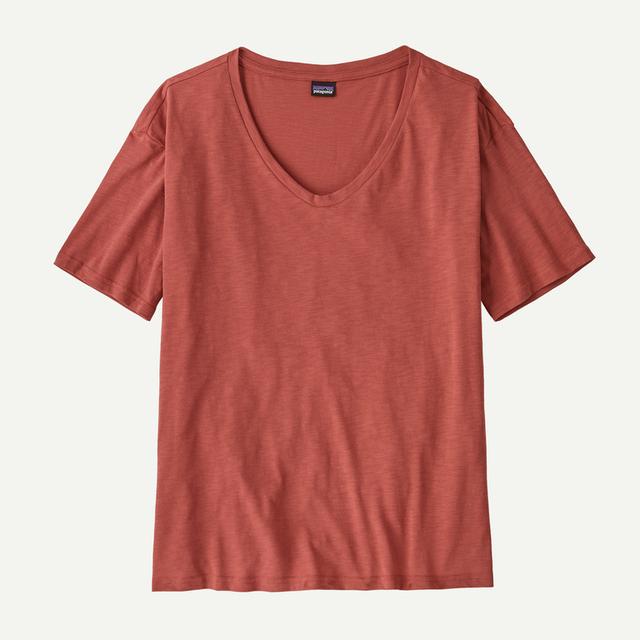 Patagonia S/s Mainstay Top Potters Red