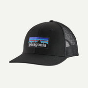 Patagonia P 6 Logo Trucker Hat Black