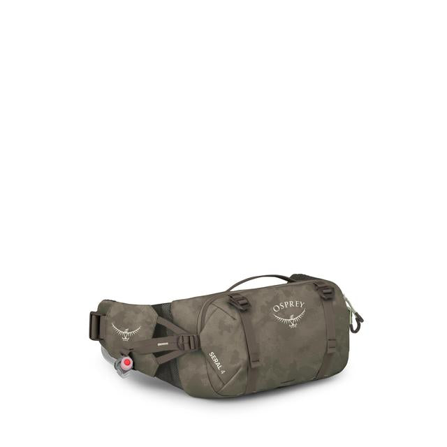 Osprey Packs Seral 4 Bike Hydration Lumbar Pack Pediment Grey Dust Print