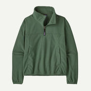 Patagonia Textured Fleece Pullover Canopy Green