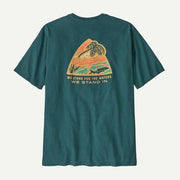 Patagonia Take A Stand Responsibili-tee Wetland Blue