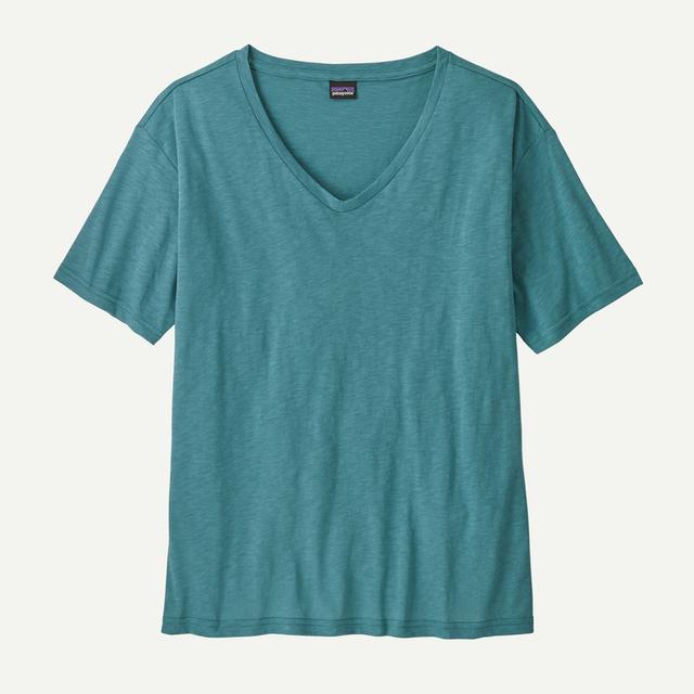 Patagonia S/s Mainstay Top Wetland Blue
