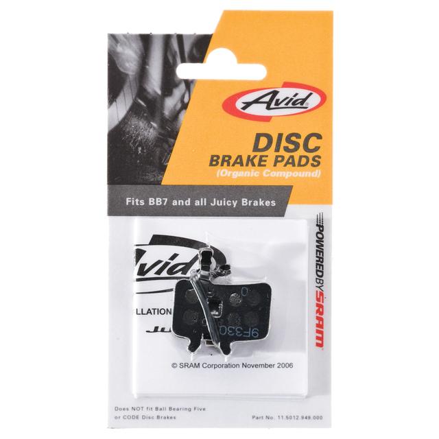 Avid Bb7 Organic Disc Brake Pads