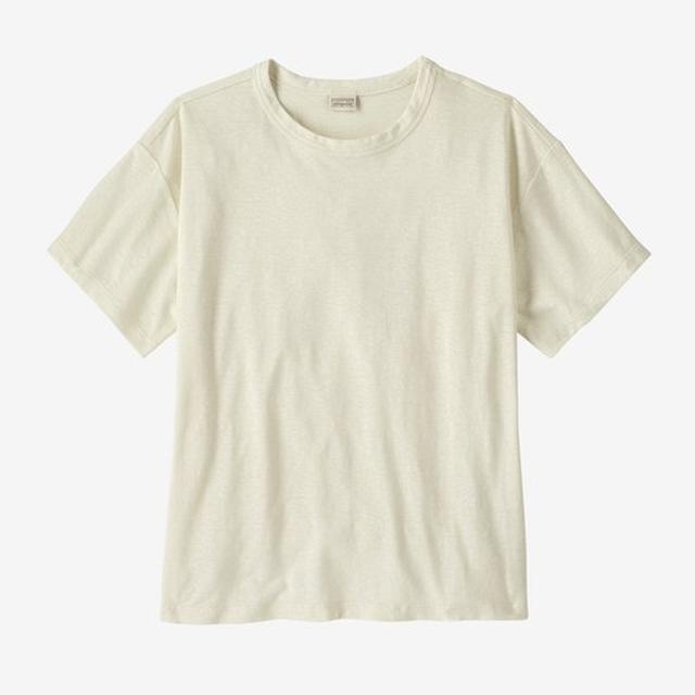 Patagonia Trail Harbor Tee Birch White