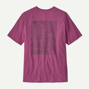 Patagonia Strataspire Responsibili Tee Faded Magenta