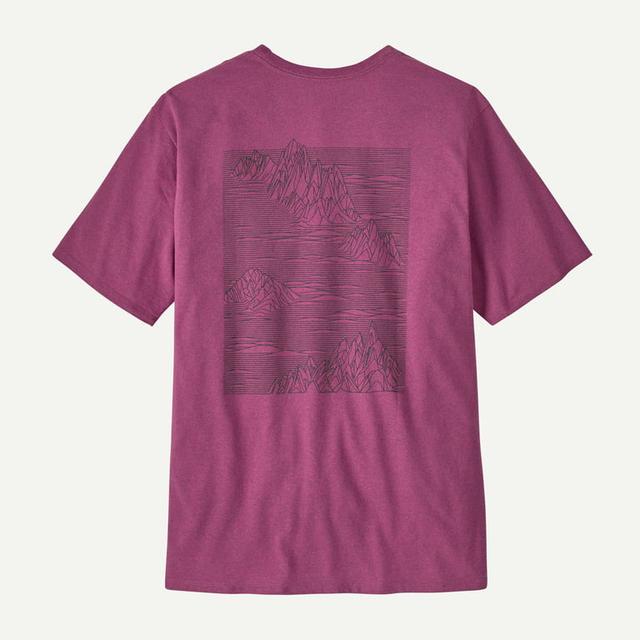 Patagonia Strataspire Responsibili Tee Faded Magenta