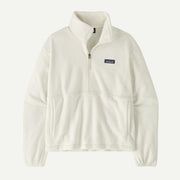 Patagonia Micro D 1/2 Zip Fleece Pullover Birch White