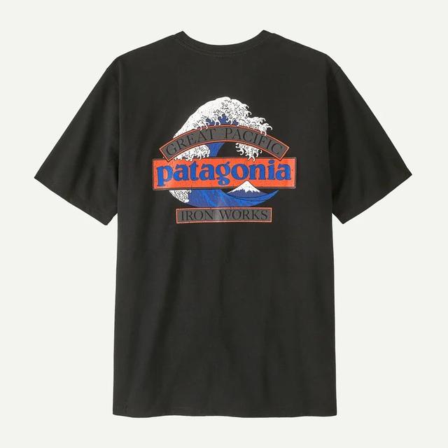Patagonia Great Waves Responsibili Tee Black