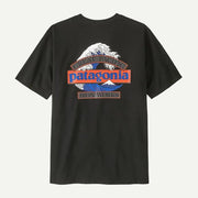 Patagonia Great Waves Responsibili Tee Black