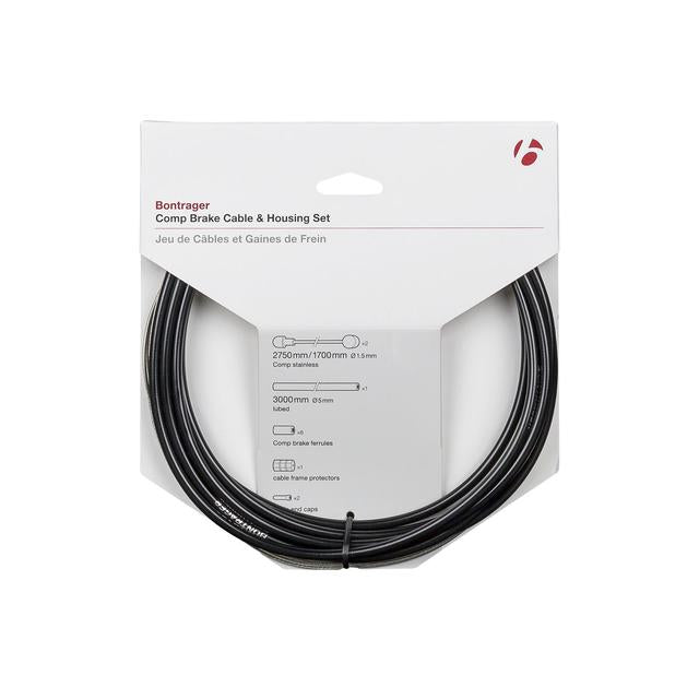Trek Bontrager Comp Brake Cable & Housing Set Black