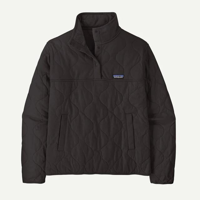 Patagonia Daily Quilted Snap Black