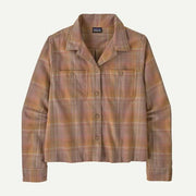 Patagonia Lightweight Fjord Flannel Camp Shirt Moonrise Taupe