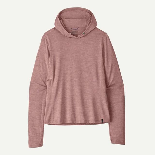 Patagonia Capilene Cool Sun Hoody Fuzzy Mauve - Moonrise Taupe