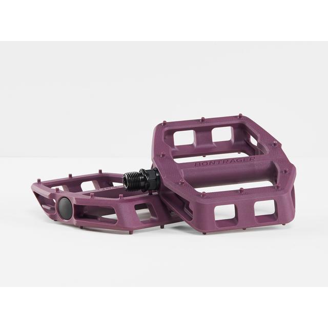 Trek Bontrager Line Comp Flat Pedal Set Mulberry