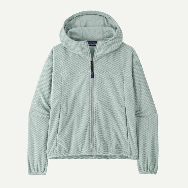 Patagonia Textured Fleece Hoody Virtually Blue