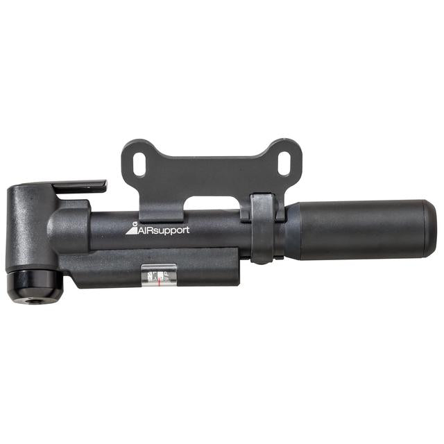 Trek Bontrager Air Support Pump W/gauge Black/Silver