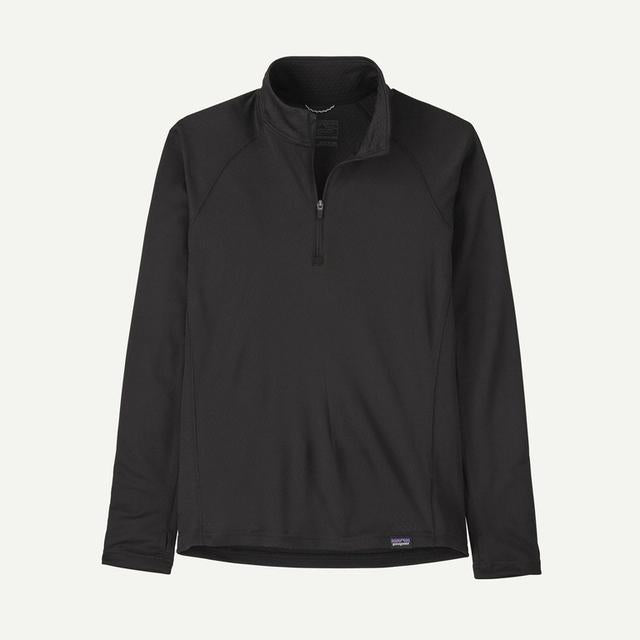 Patagonia Capilene Midweight Zip Neck Black