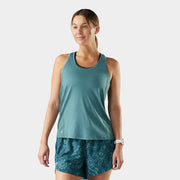 Smartwool Active Mesh Racerback Tank Top Dusty Teal