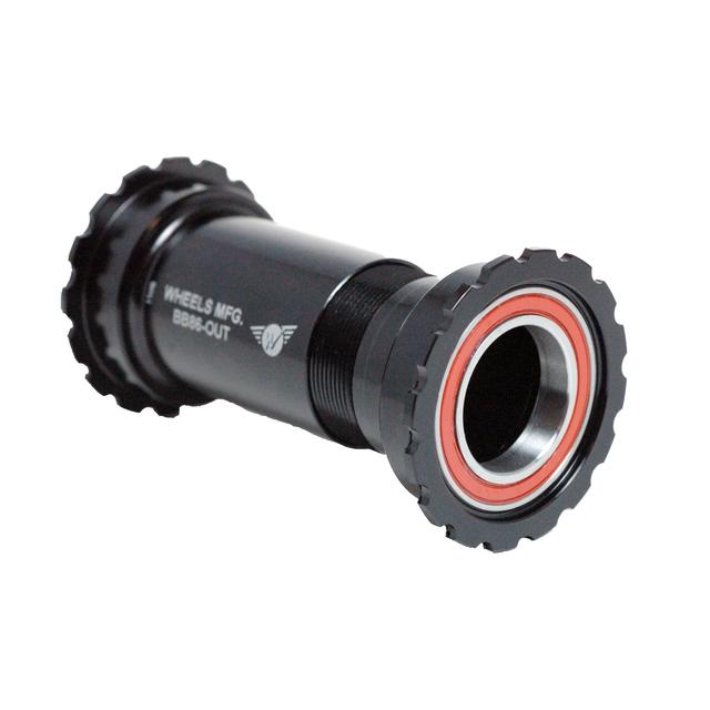 Wheels Mfg Gxp Bb86/92 Thread Together Angular Contact Bottom Bracket Black