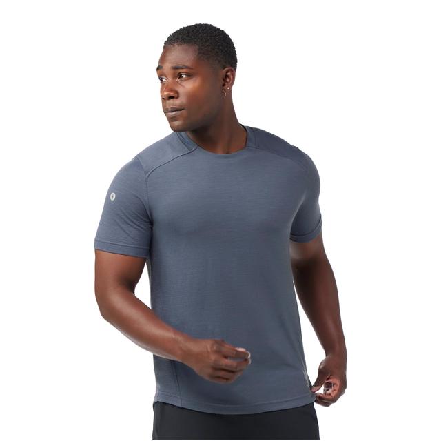 Smartwool Active Mesh Short Sleeve T-shirt Nightfall Blue