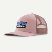 Patagonia P 6 Logo Trucker Hat Fuzzy Mauve