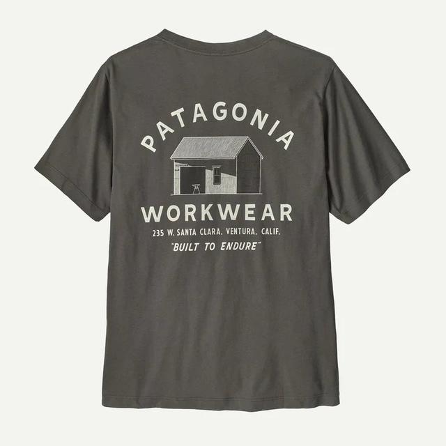 Patagonia Forge Born T Shirt Forge Grey