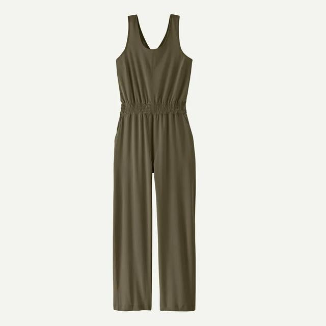 Patagonia Terrebonne Traveler Jumpsuit Basin Green