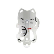 Portland Design Works Lucky Cat Water Bottle Cage White