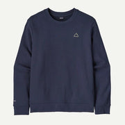 Patagonia Fitz Roy Massif Daily Crew New Navy